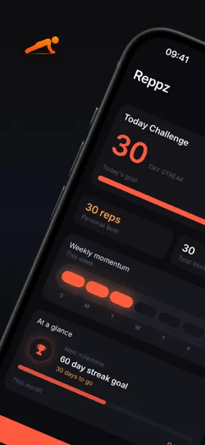 Reppz: Push-up tracker screenshot 1