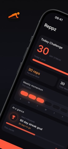 Reppz: Push-up tracker Screenshot 1 of 5