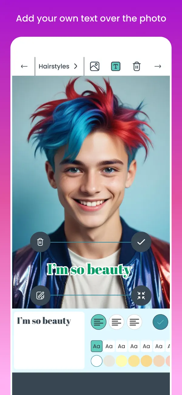 Screenshot #1 pour Effet drôle de photo, relook