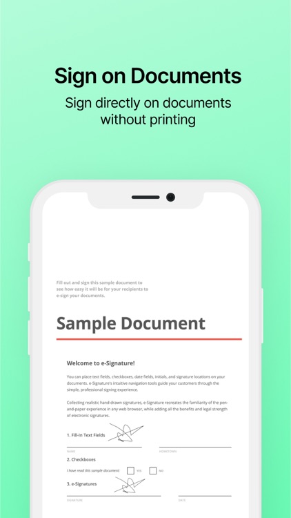 SignHere | PDF & Doc Sign