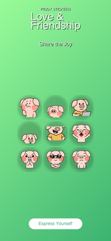 Piggy Stickers & Emotes screenshot