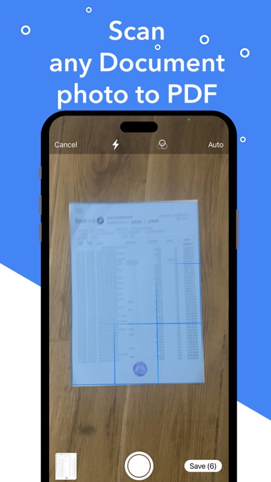 Screenshot #1 pour Cam X scanner PDF Converter