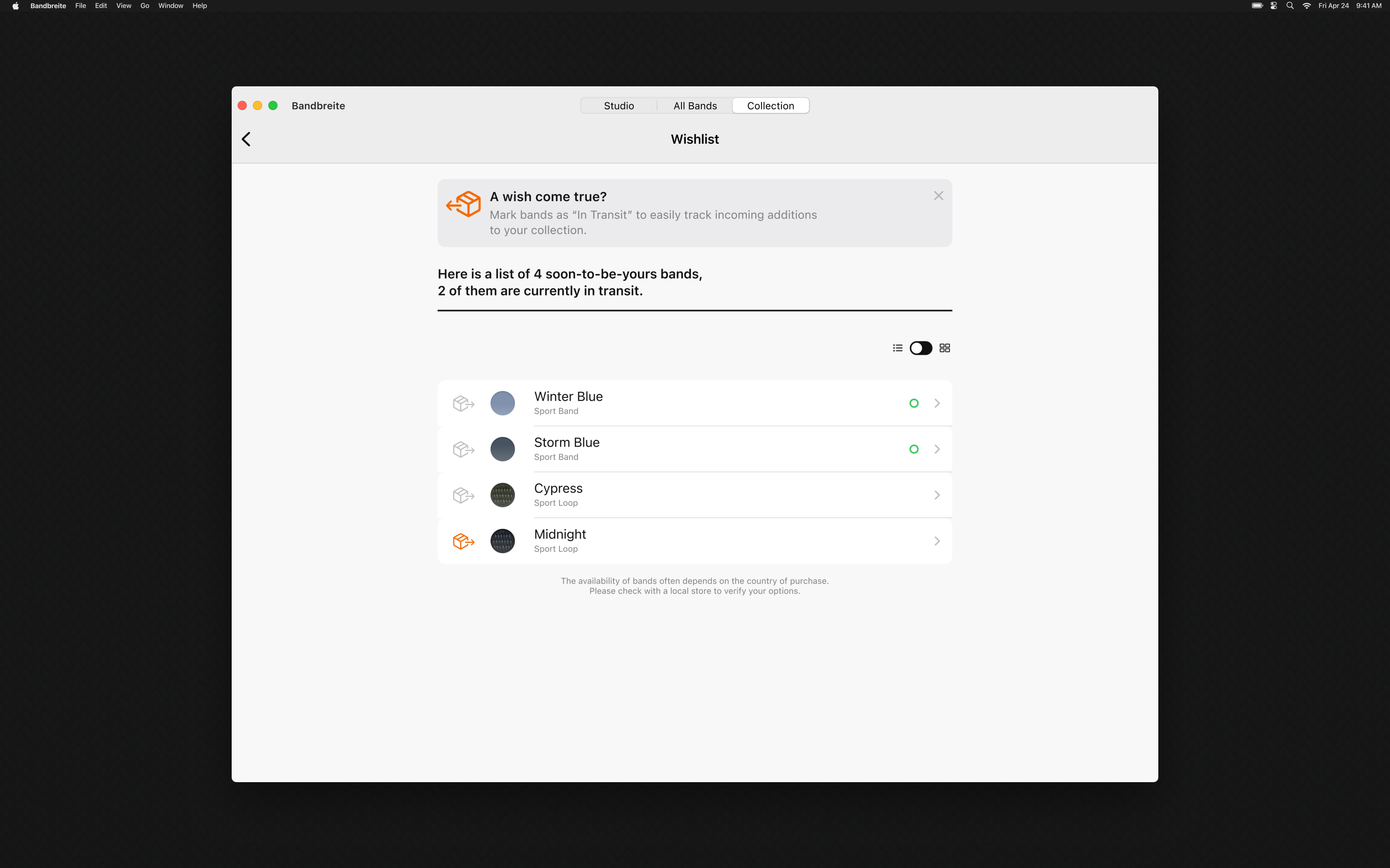 Bandbreite screenshot 20