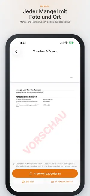 Construction Acceptance screenshot 2