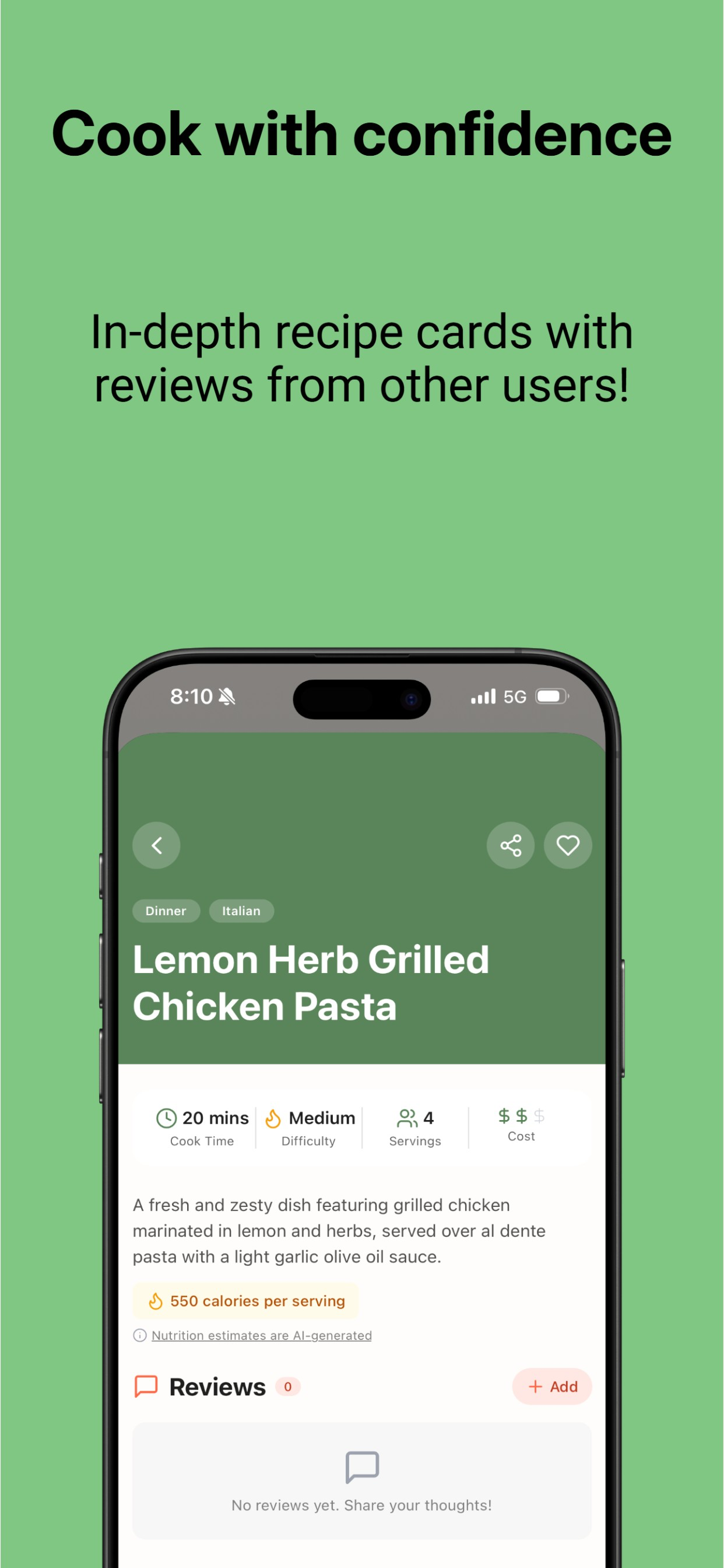 Meal Swipe - Meal Decider screenshot 5
