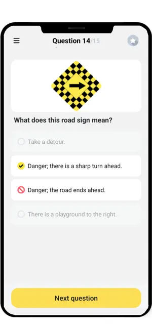 G1 driver's test Ontario 2026. iPhone screenshot 6
