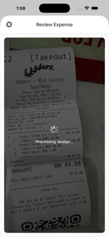 Quick Expense: Expense Tracker Screenshot 2 of 5