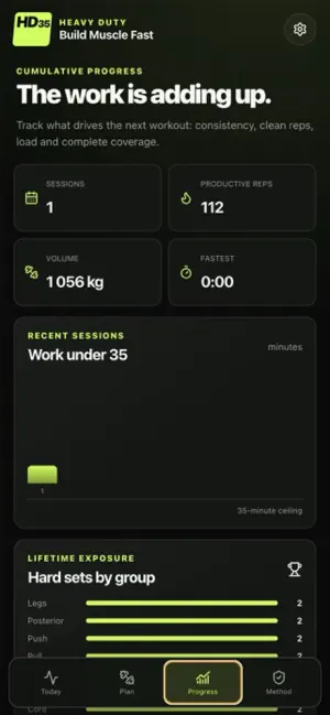 Heavy Duty: Build Muscle Fast screenshot 4