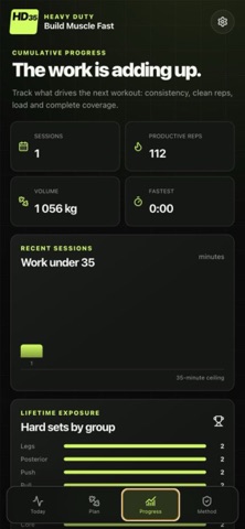 Heavy Duty: Build Muscle Fast screenshot