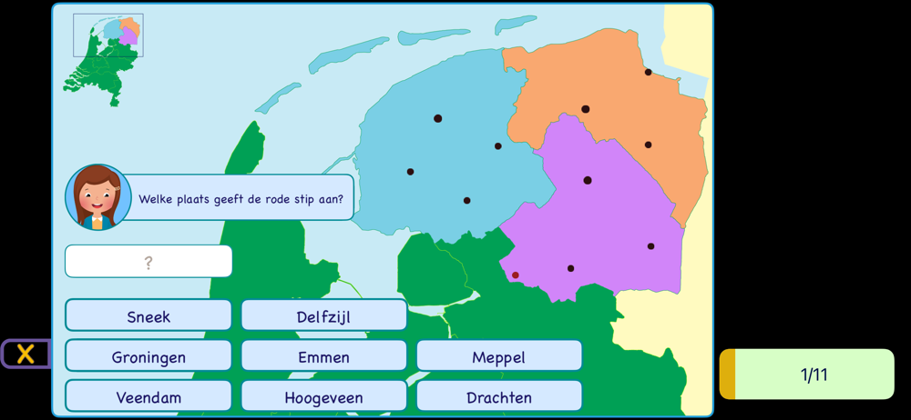 Topografie Nederland screenshot 7