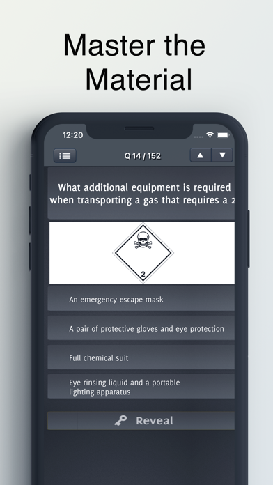 ADR QUIZ Dangerous Goods Test Screenshot