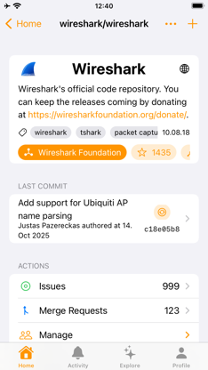 Tanuki for GitLab screenshot 2