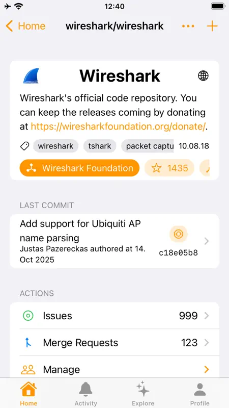 Tanuki for GitLab screenshot 2 of 7