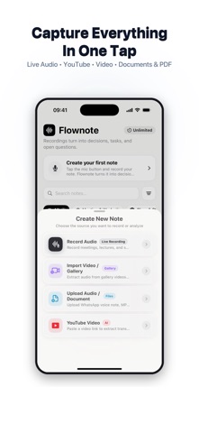 Flownote: AI Note Taker Screenshot 3 of 6