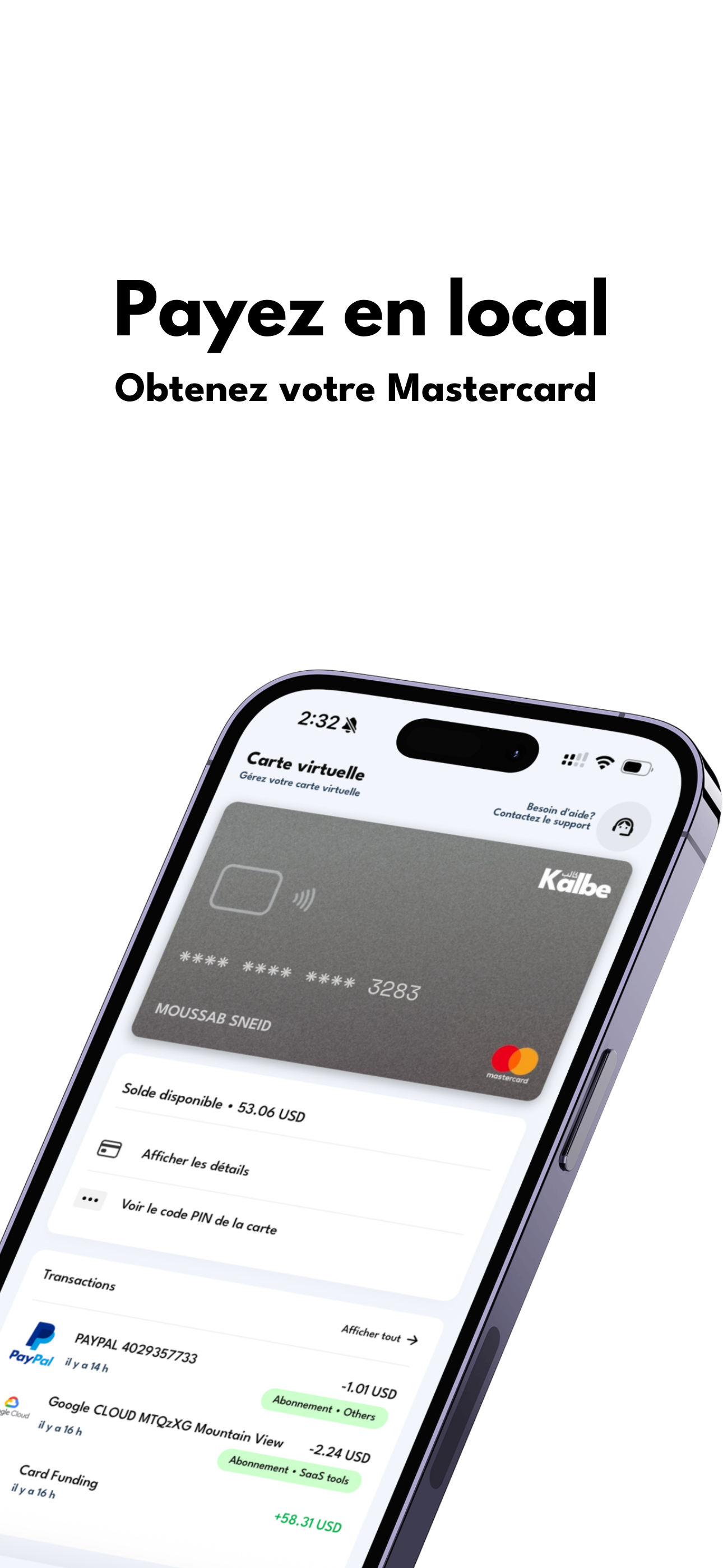 Kalbe: virtual card