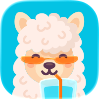 Wasser trinken Erinnerung Lama