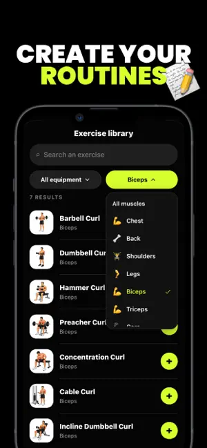 Gymbuddy - Gym Log Planner screenshot 3