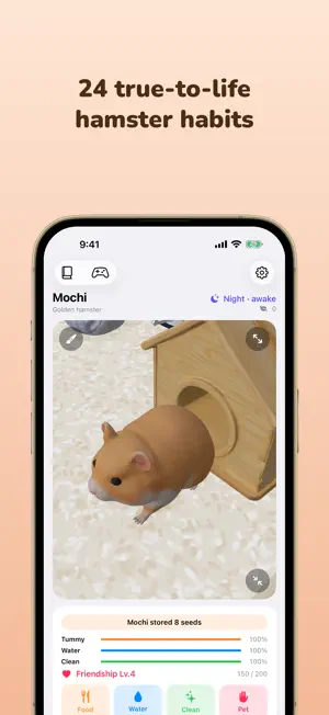 Hamster Habitat: Virtual Pet screenshot 3
