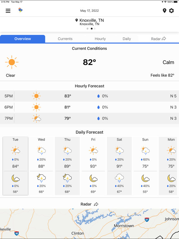 Screenshot #5 pour Captain Accurate Weather