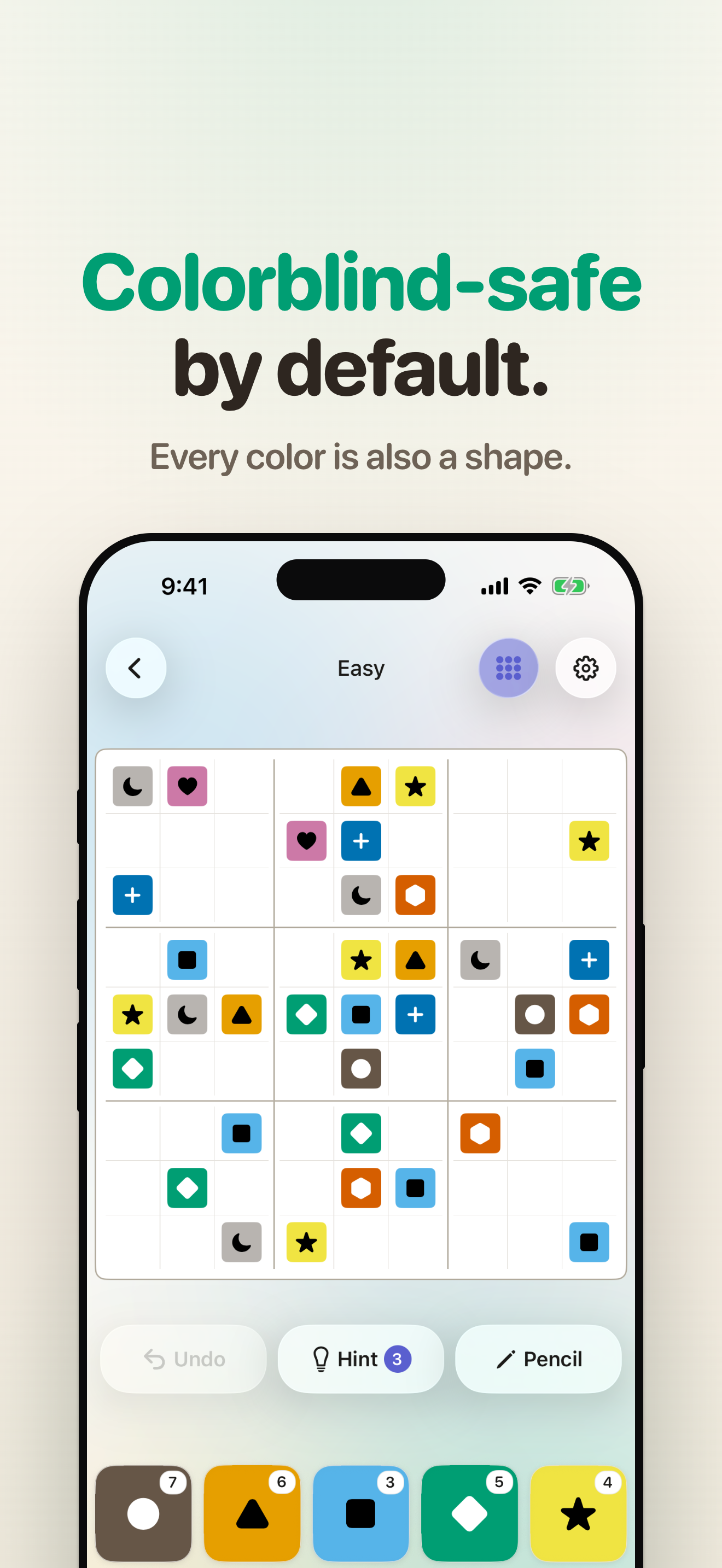 Aikui: Color Sudoku screenshot 2