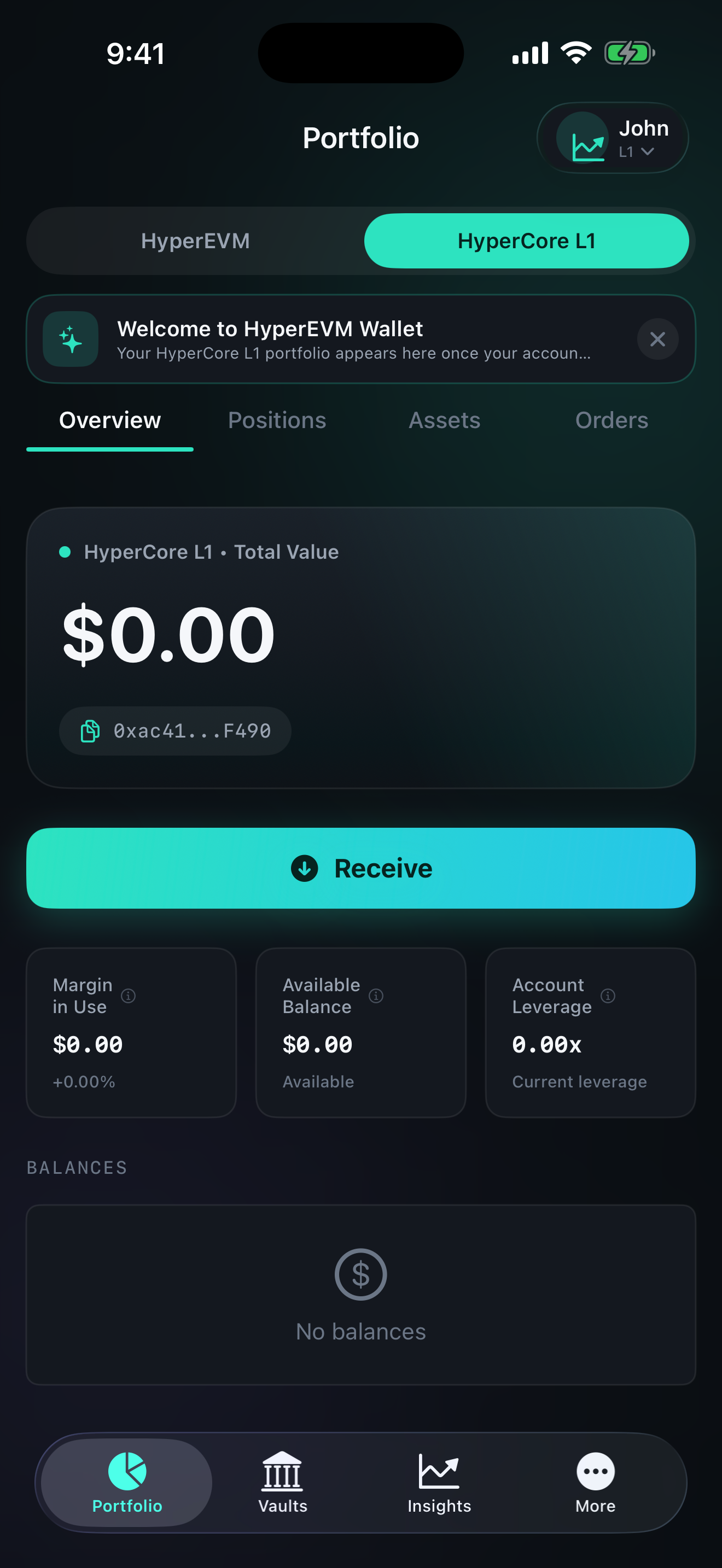 OrinHyperliquid Wallet screenshot 4