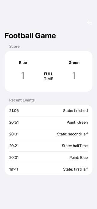 Multi Sport Score Keeper Screenshot 7 of 8