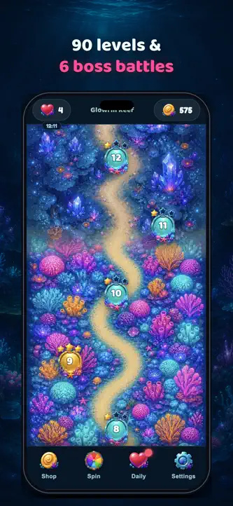 Glowfin Reef screenshot 4
