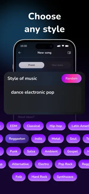 Tune AI - Song & Music Maker screenshot 3