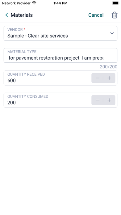 Aurigo Essentials Screenshot