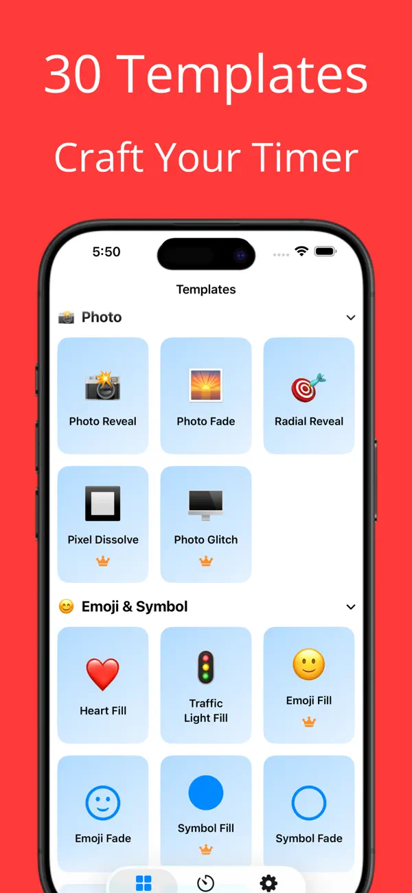 #1. Visual Timer - FocusWeaver (iOS) Ved: Tiger Ng
