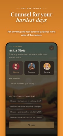 Stoicly. screenshot