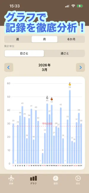 音でわかる！腹筋カウンター screenshot 4