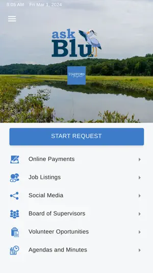 Stafford County - Ask Blu screenshot 1