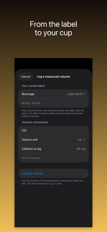 BrewMeter - Caffeine Tracker Screenshot 6 of 8