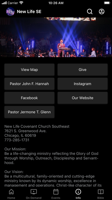New Life Covenant Southeast Screenshot