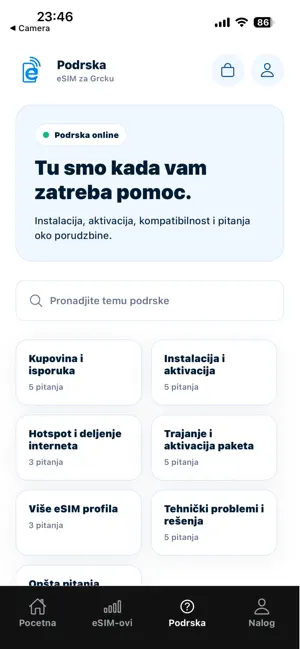 GrckaInternet eSIM screenshot 3