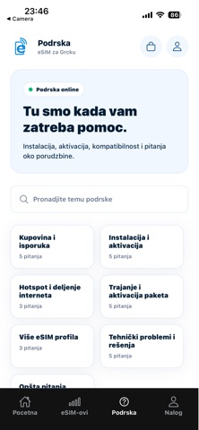 GrckaInternet eSIM Screenshot 3 of 6