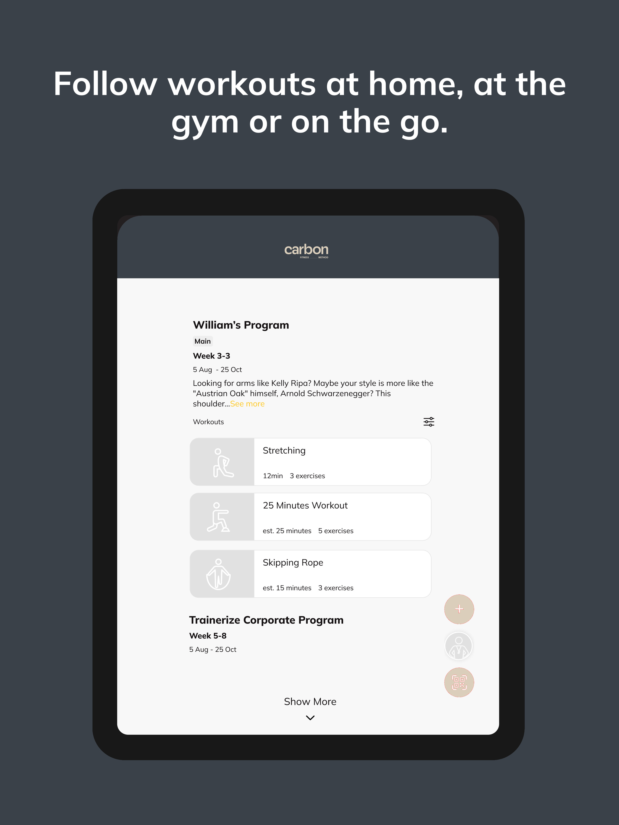 Carbon Fitness Method