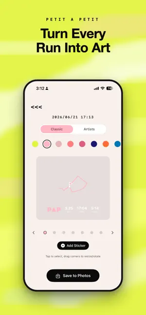 PAP RUN: Run, Connect, Art screenshot 2