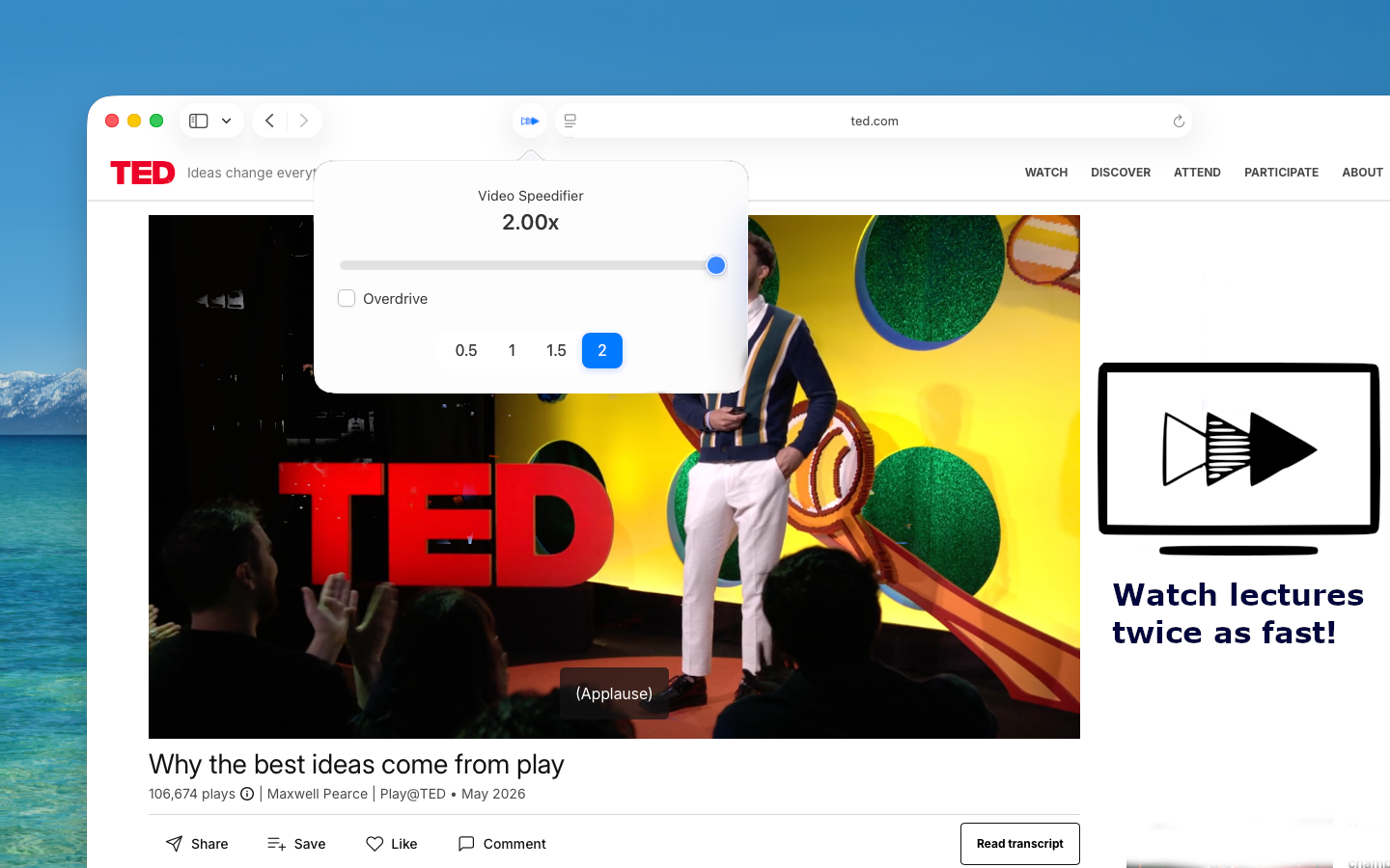 Video Speedifier
