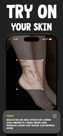 Tattoo Creator & Try On - Uink screenshot