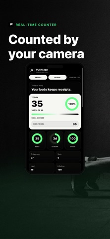 PushApp - Push-Up Counter screenshot