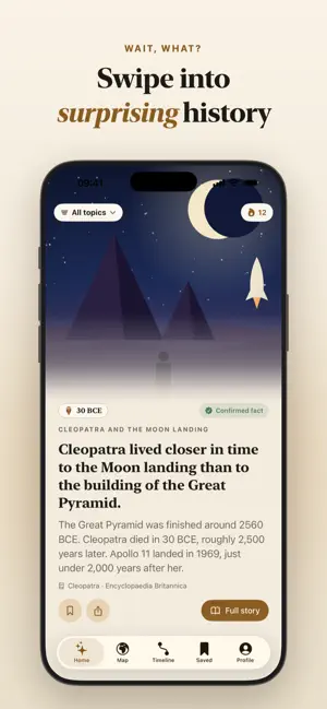Chronos: History in Stories screenshot 1