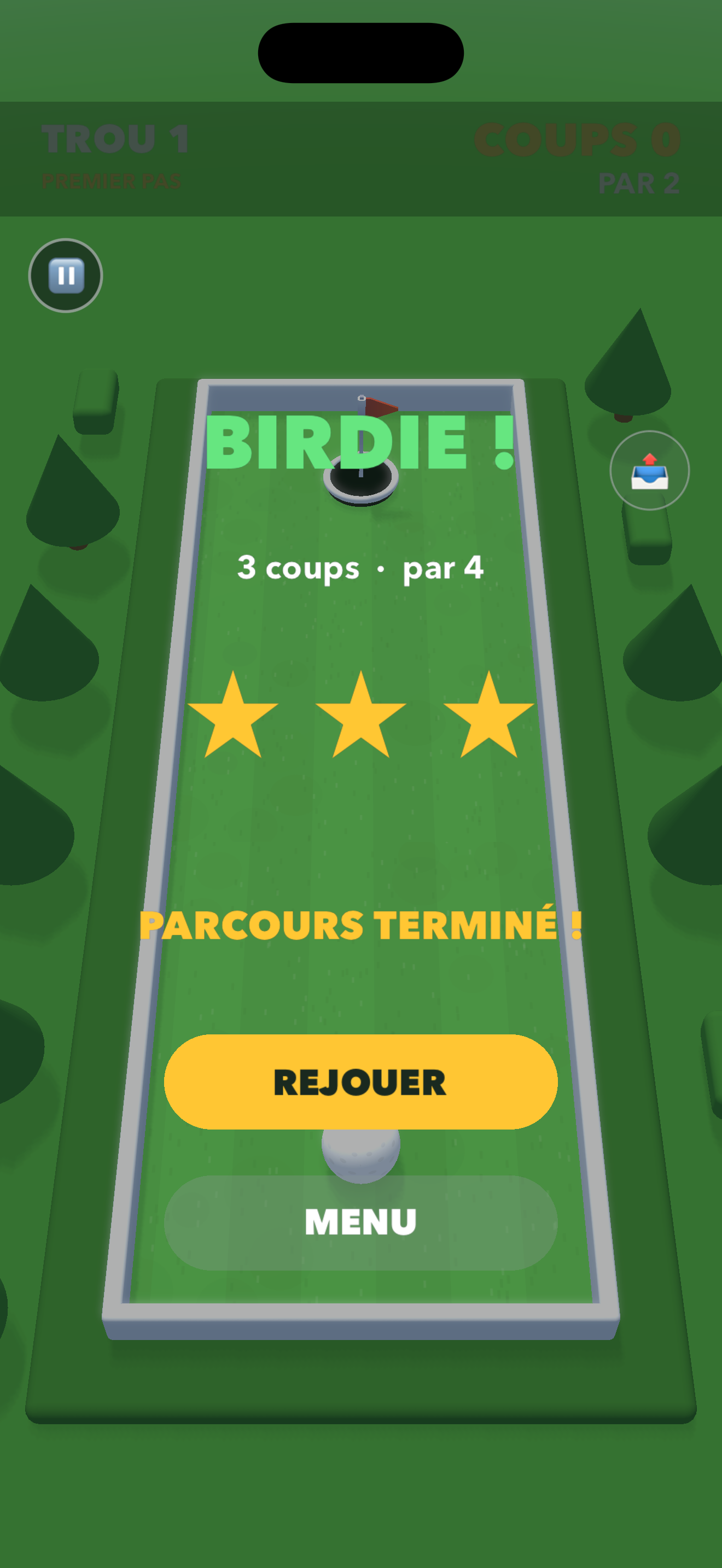 Golf impossible screenshot 2