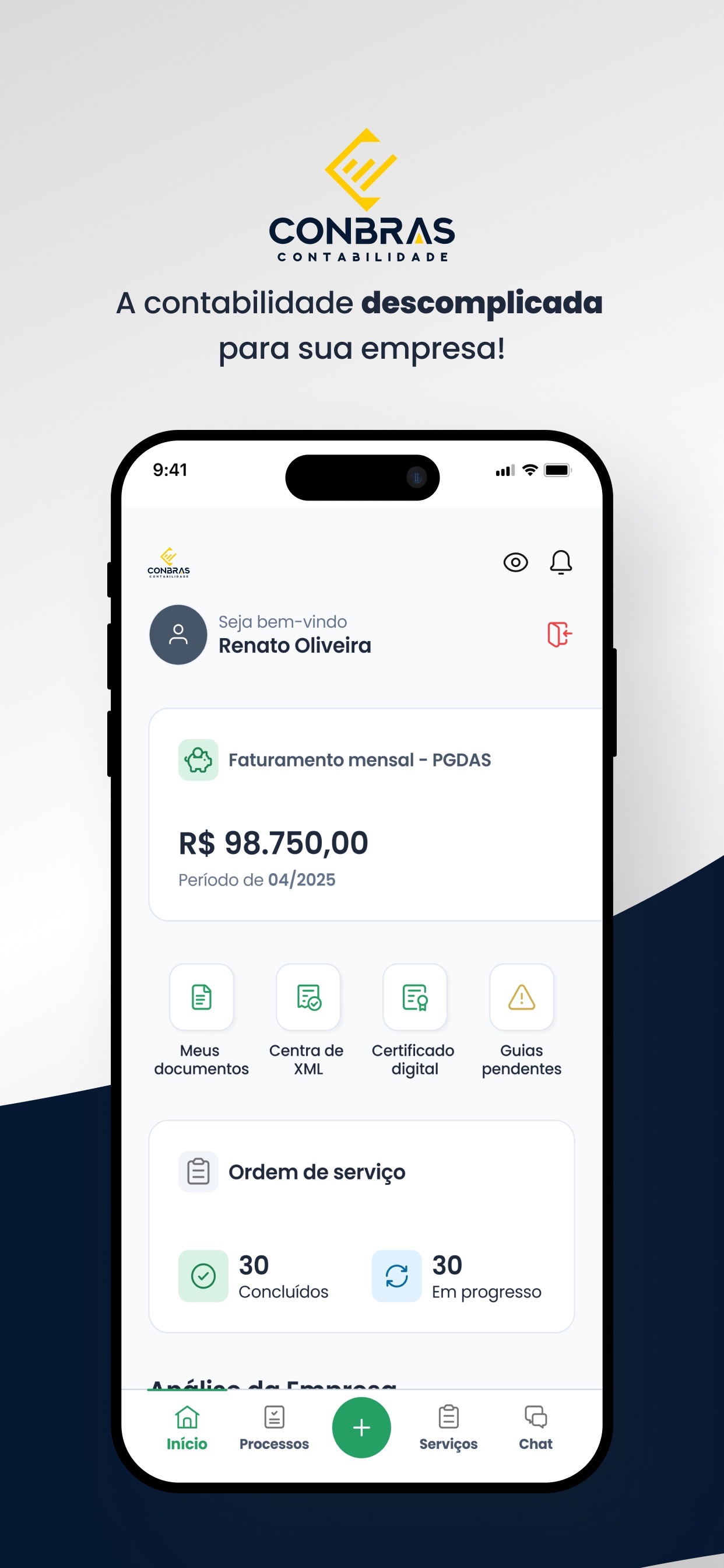 Screenshot 1 of Conbras Contabilidade