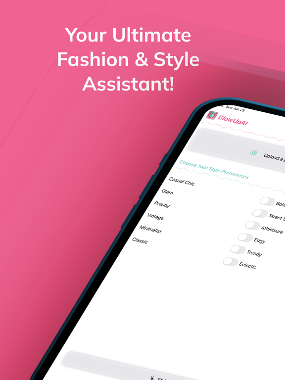 Screenshot #5 pour GlowUpAI: AI Fashion Stylist