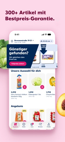 Flink: Dein Einkauf in Minuten iPhone screenshot 3