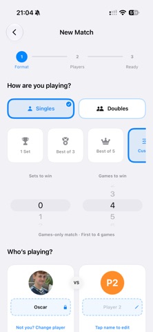 Deuce - Tennis Score Screenshot 3 of 5