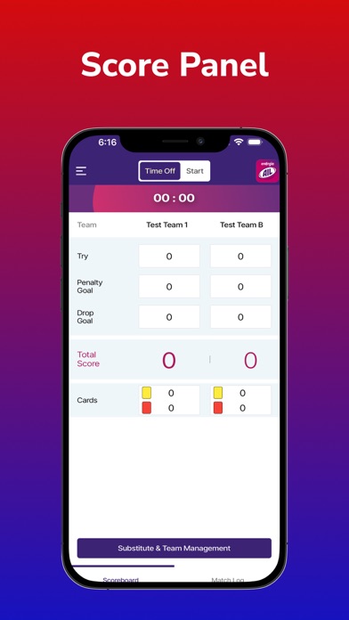 Anyscor Scoring Screenshot