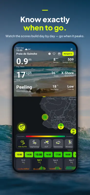 4Shor: Wave & Wind Forecast screenshot 1 of 8